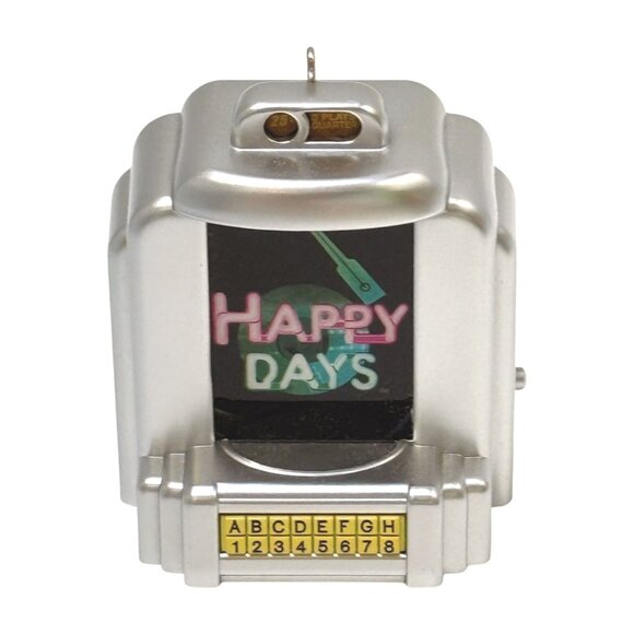 Hallmark Xmas Happy Days Juke Box 2013 Magic Light and Sound Working - Picture 3 of 9